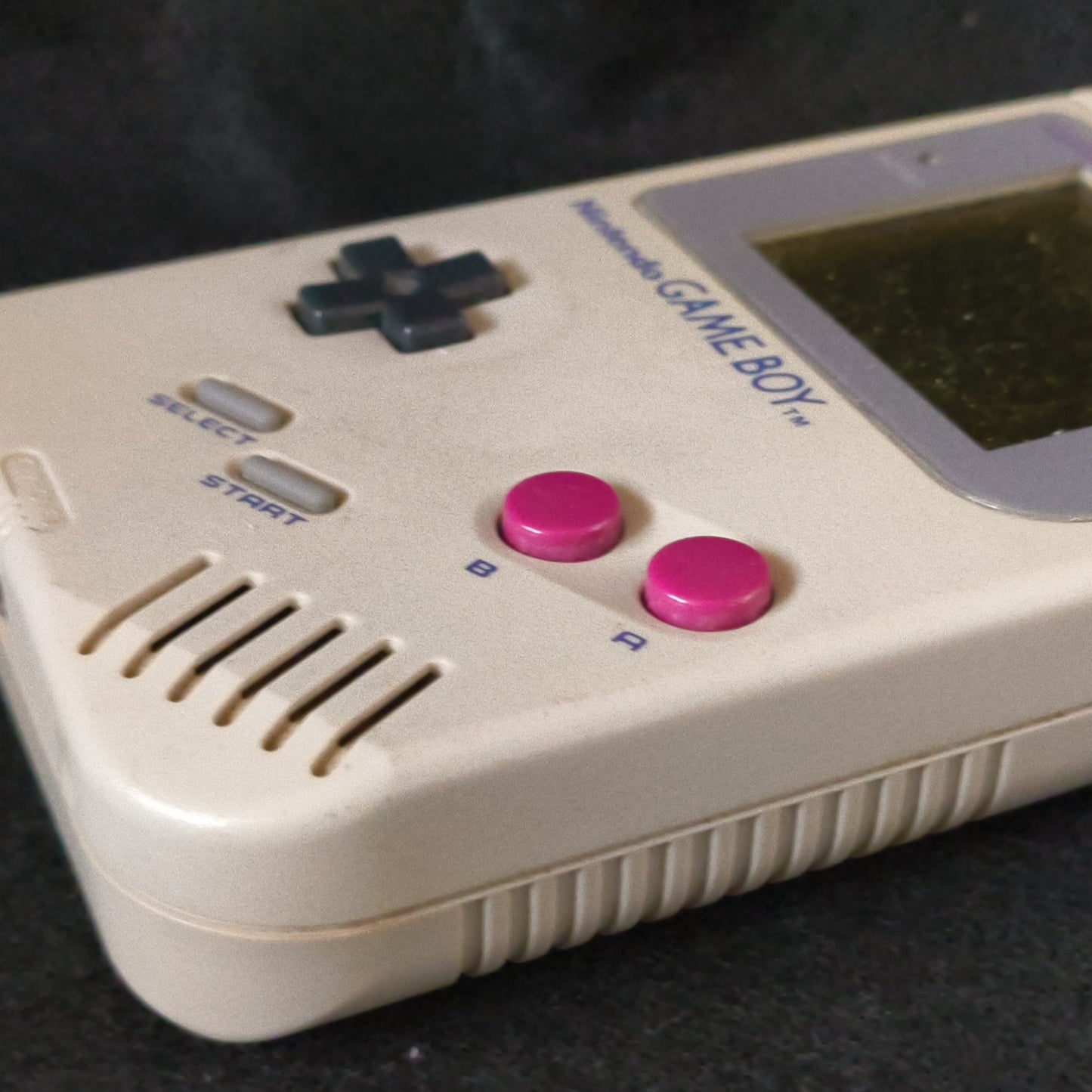 Used, Nintendo Game boy Gray Color Console (DMG-001) First Edition 1989, Japan