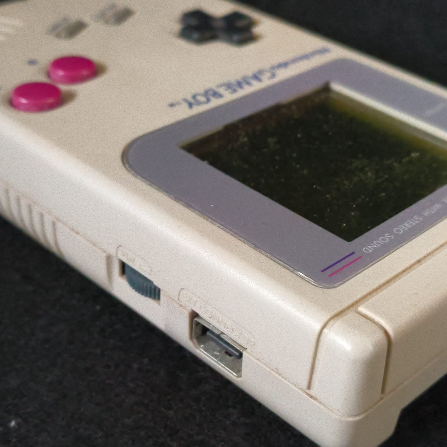 Used, Nintendo Game boy Gray Color Console (DMG-001) First Edition 1989, Japan