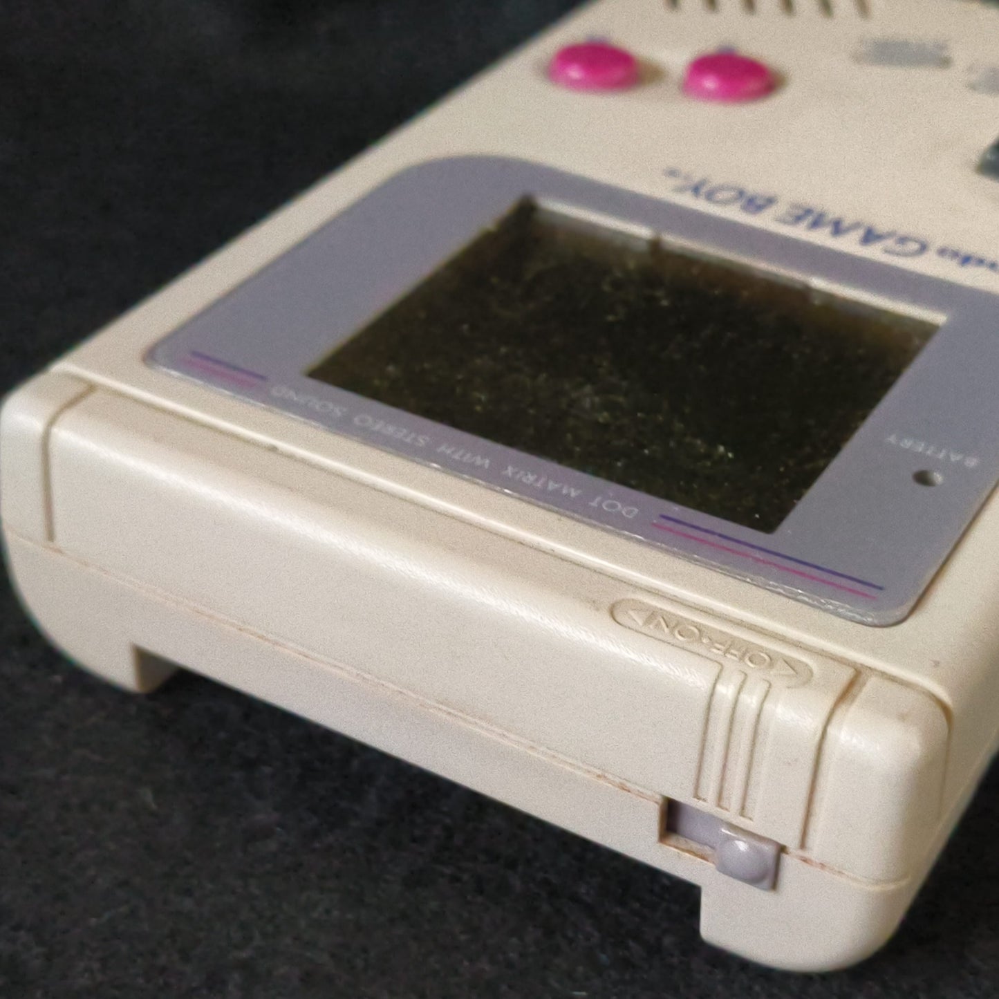 Used, Nintendo Game boy Gray Color Console (DMG-001) First Edition 1989, Japan