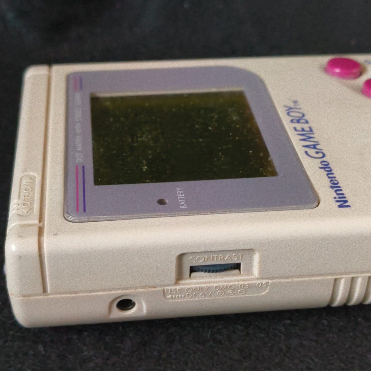 Used, Nintendo Game boy Gray Color Console (DMG-001) First Edition 1989, Japan