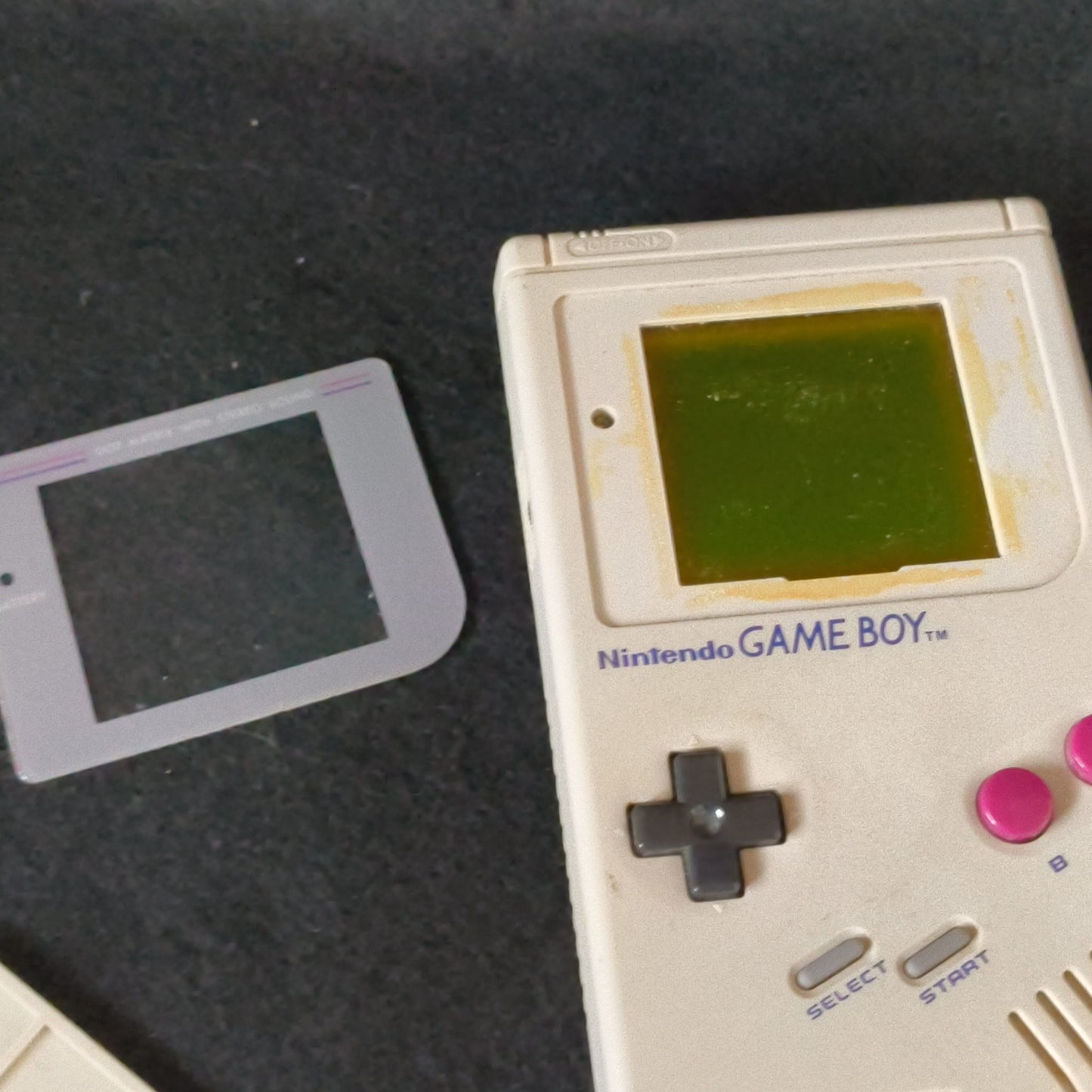 Used, Nintendo Game boy Gray Color Console (DMG-001) First Edition 1989, Japan