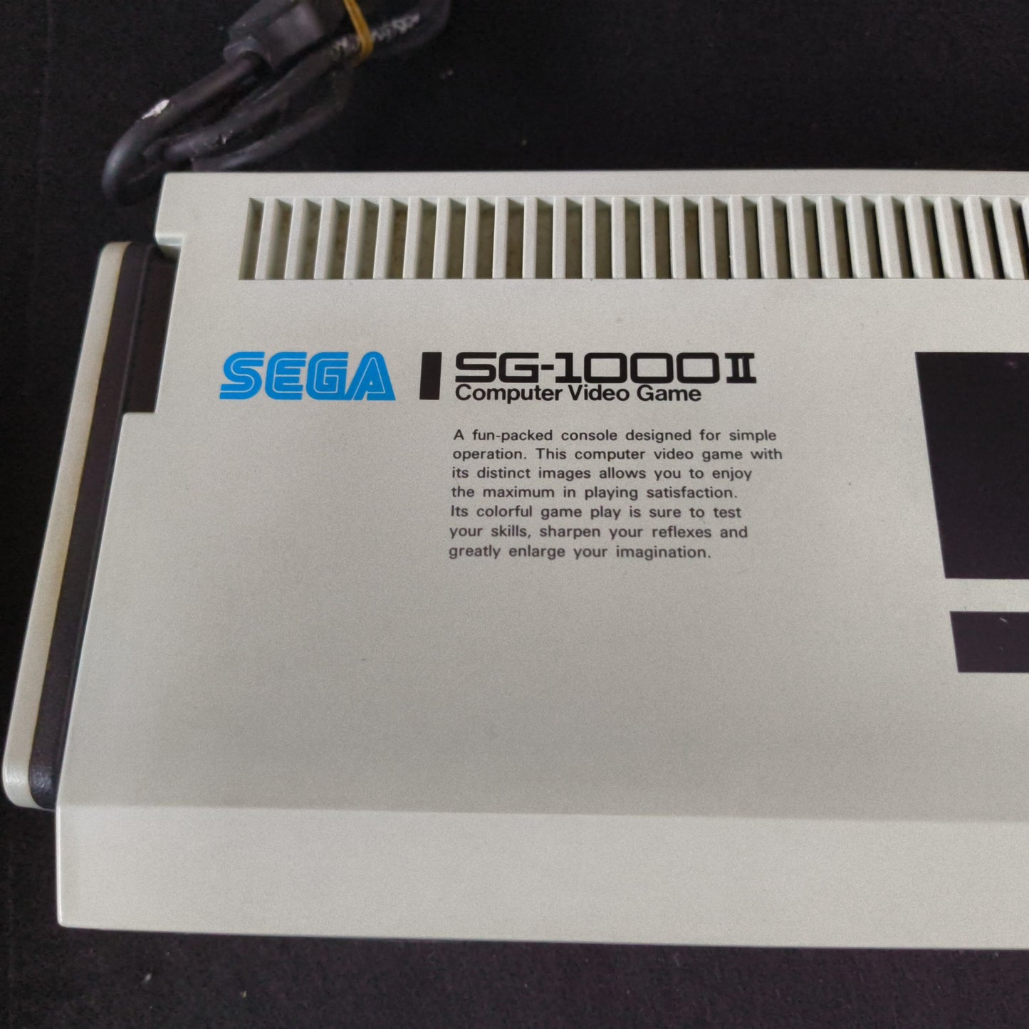 Defective, SEGA SG-1000Ⅱ CONSOLE System, two pads and Box set,