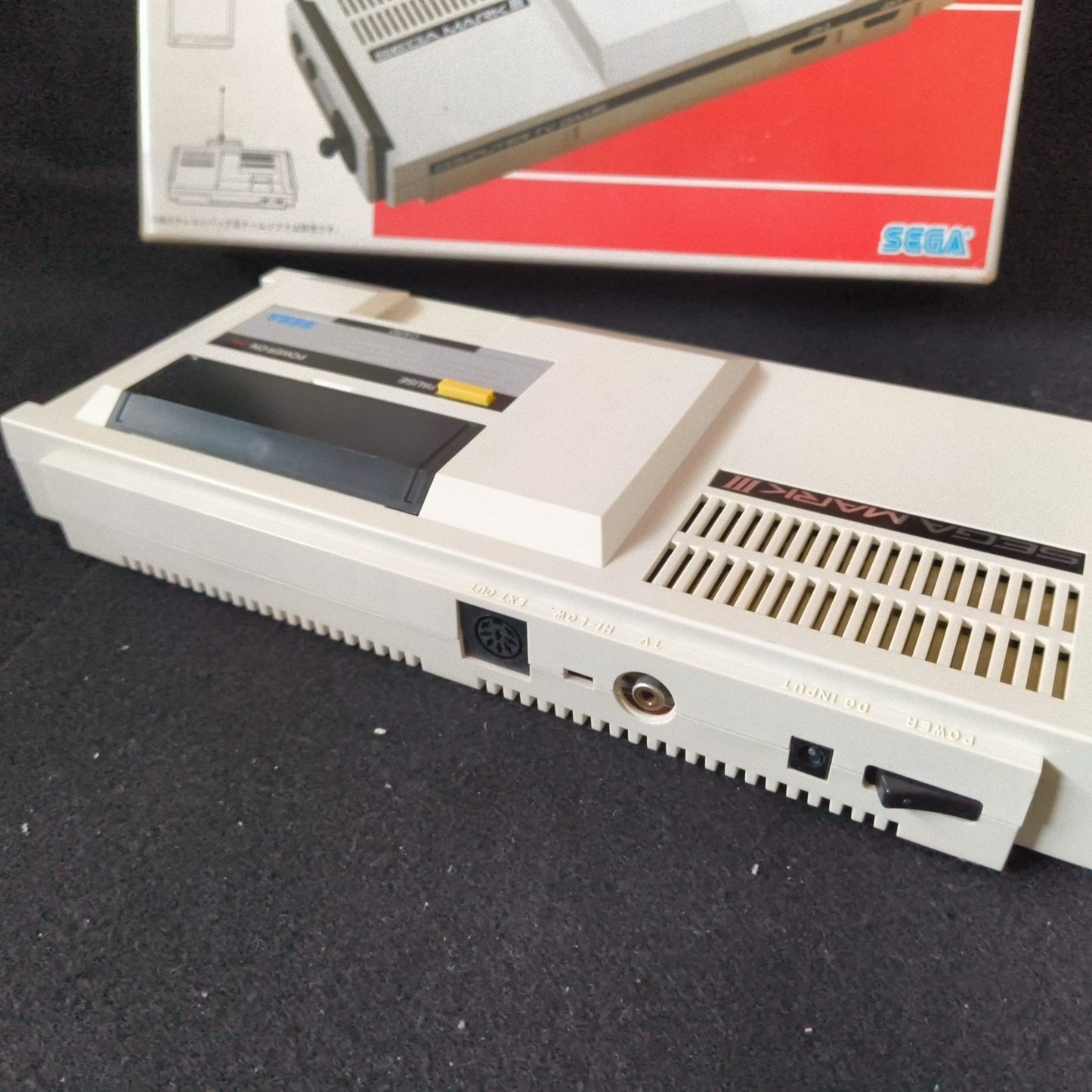 Defective, SEGA MARK 3 III CONSOLE (Sega Master System) ,w/Pads, PSU, Box set