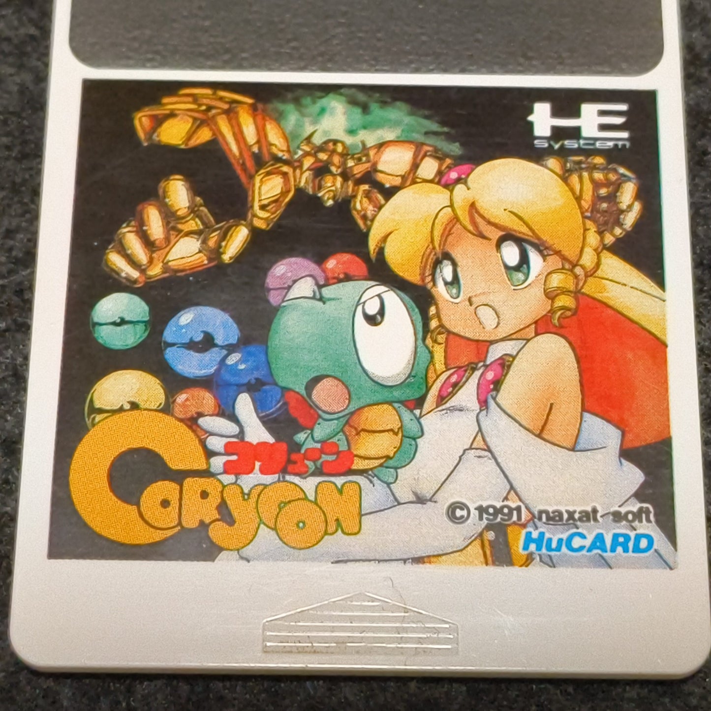 Authentic, CHILD OF DRAGON Coryoon NEC PC Engine Turbografx-16 Hu-card, Japan