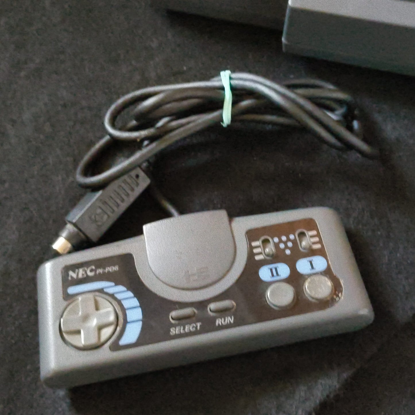 NEC PC Engine SuperGrafx TurboGrafx-16 PI-TG4 Console, AV cable, Pad set,working