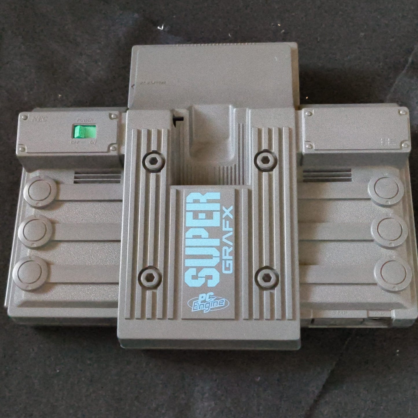 NEC PC Engine SuperGrafx TurboGrafx-16 PI-TG4 Console, AV cable, Pad set,working