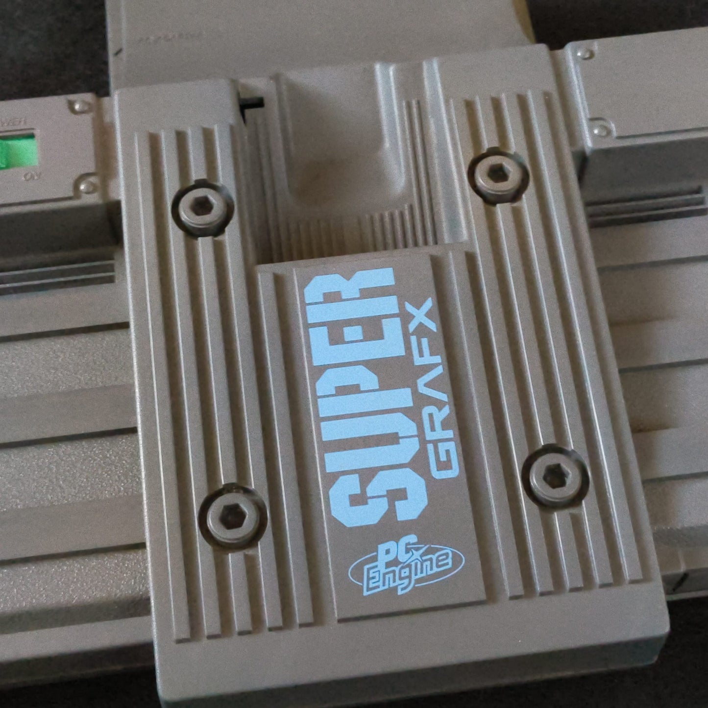 NEC PC Engine SuperGrafx TurboGrafx-16 PI-TG4 Console, AV cable, Pad set,working