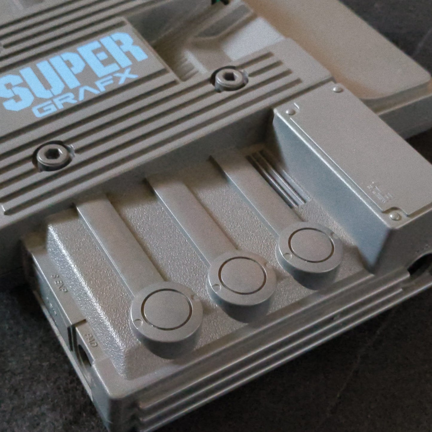 NEC PC Engine SuperGrafx TurboGrafx-16 PI-TG4 Console, AV cable, Pad set,working