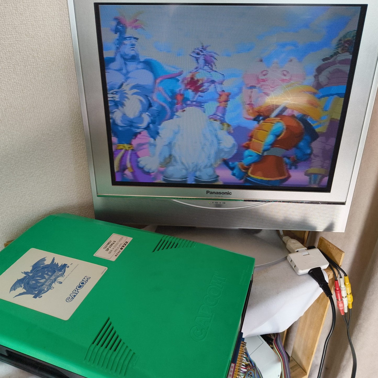 CAPCOM CPS2 System JAMMA Motherboard (A Board) set, working, Japan-h1107-