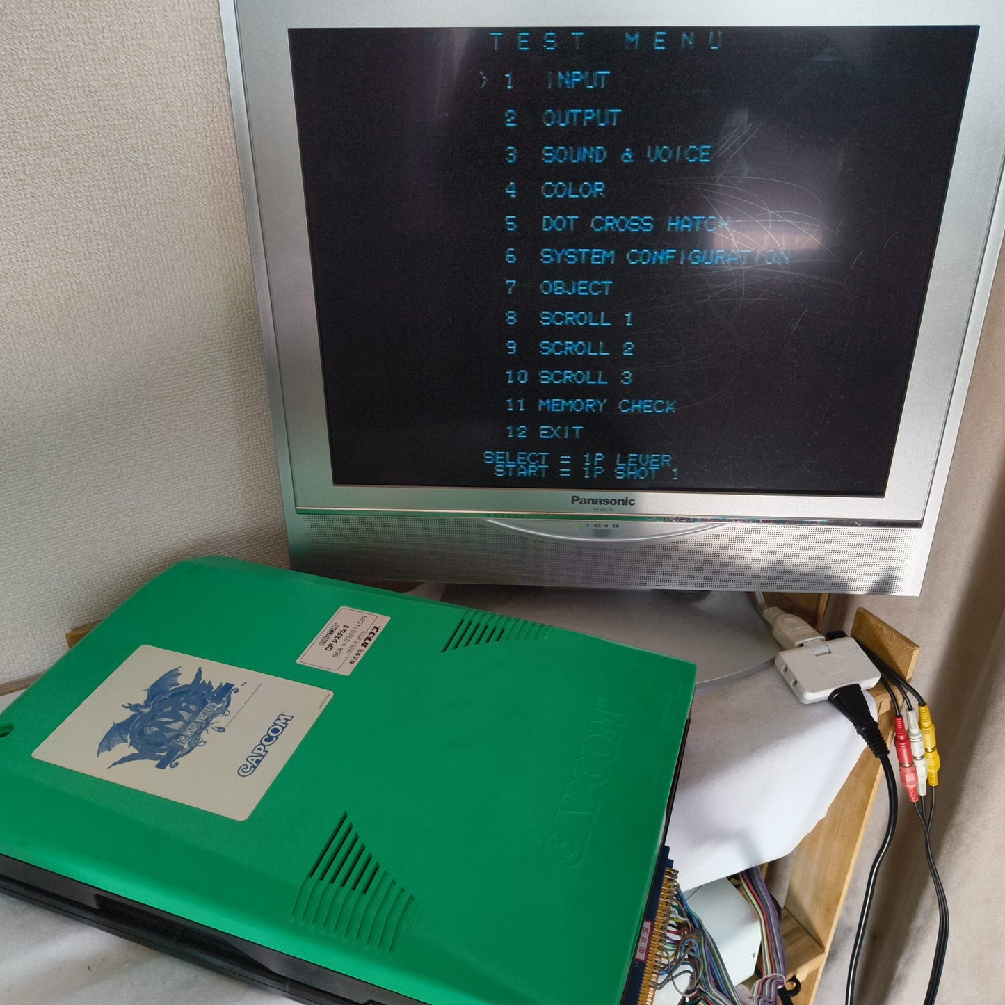 CAPCOM CPS2 System JAMMA Motherboard (A Board) set, working, Japan-h1107-