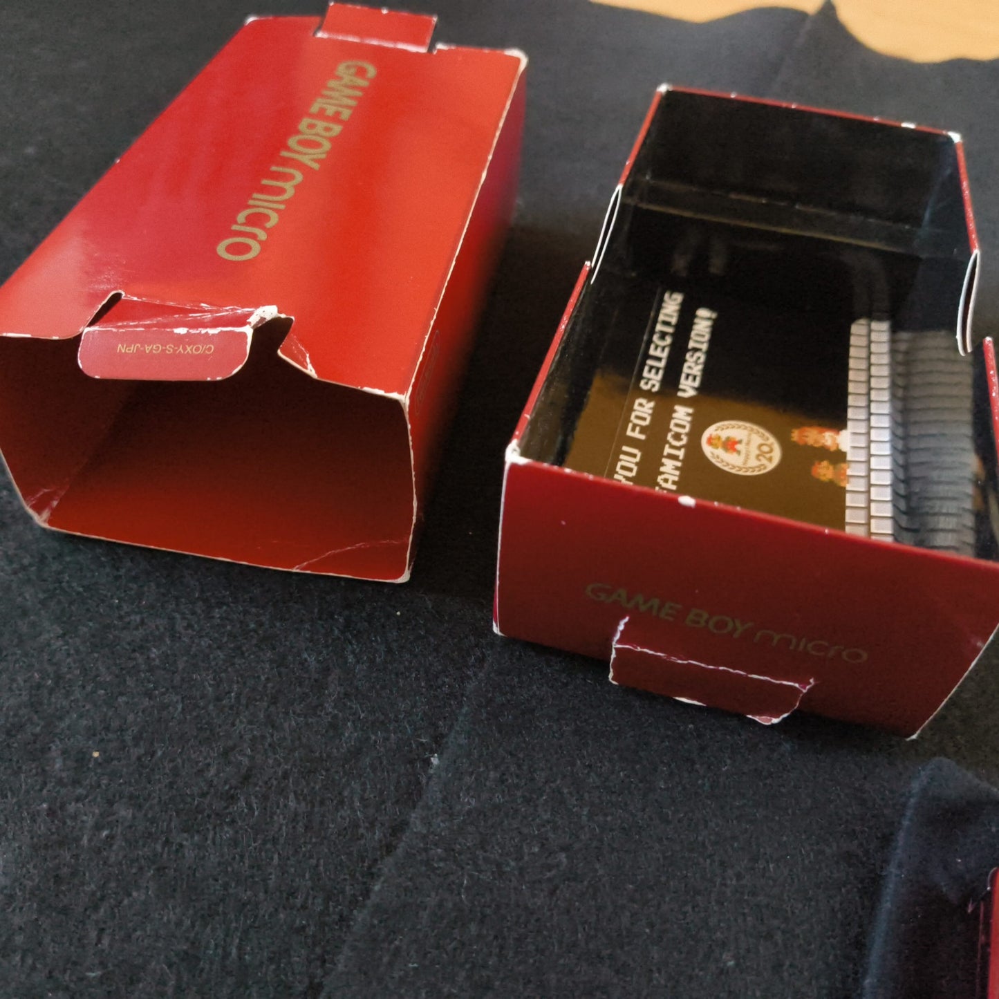 Nintendo Gameboy Micro Famicom 20th Anniversary Editon console OXY-001, Japan