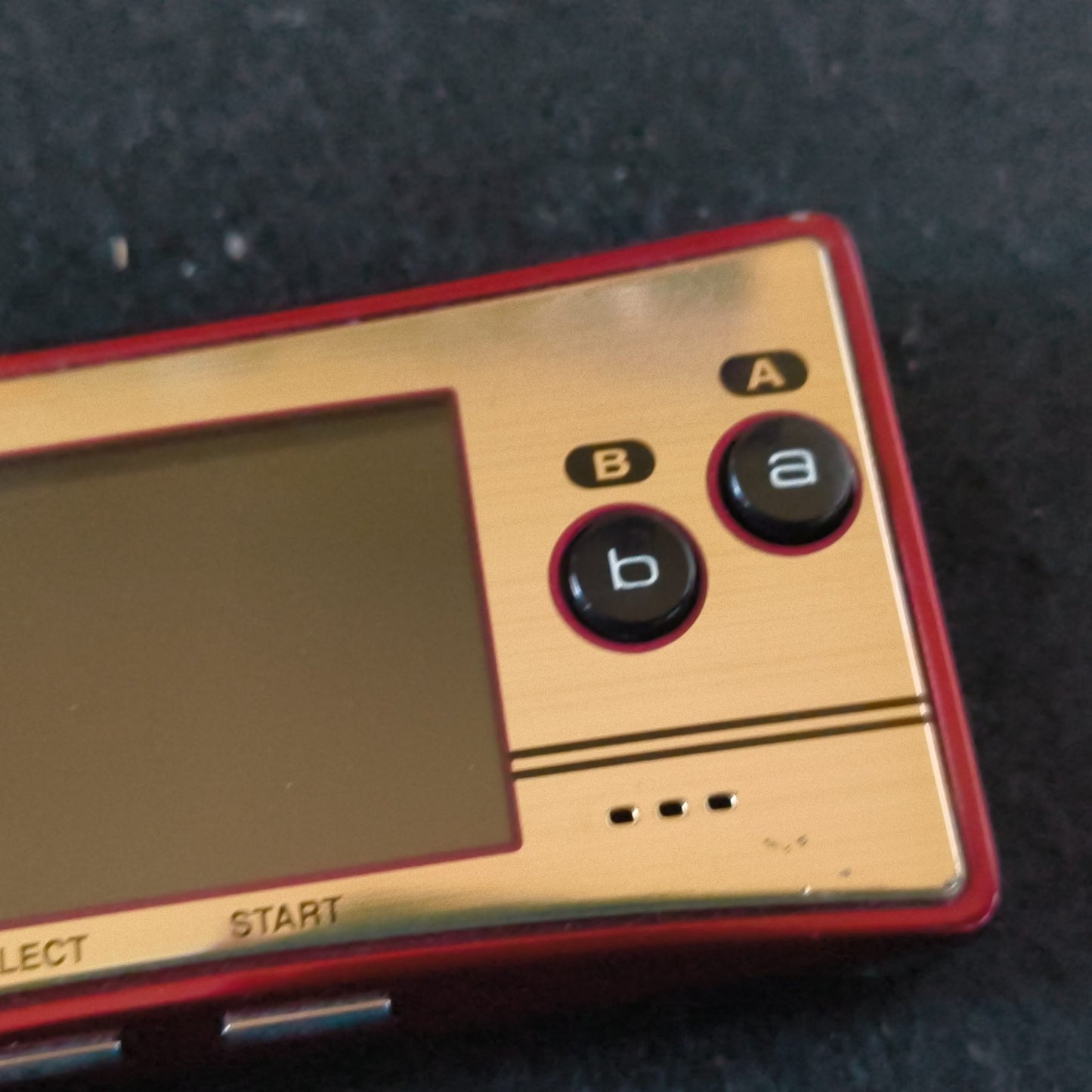 Nintendo Gameboy Micro Famicom 20th Anniversary Editon console OXY-001, Japan