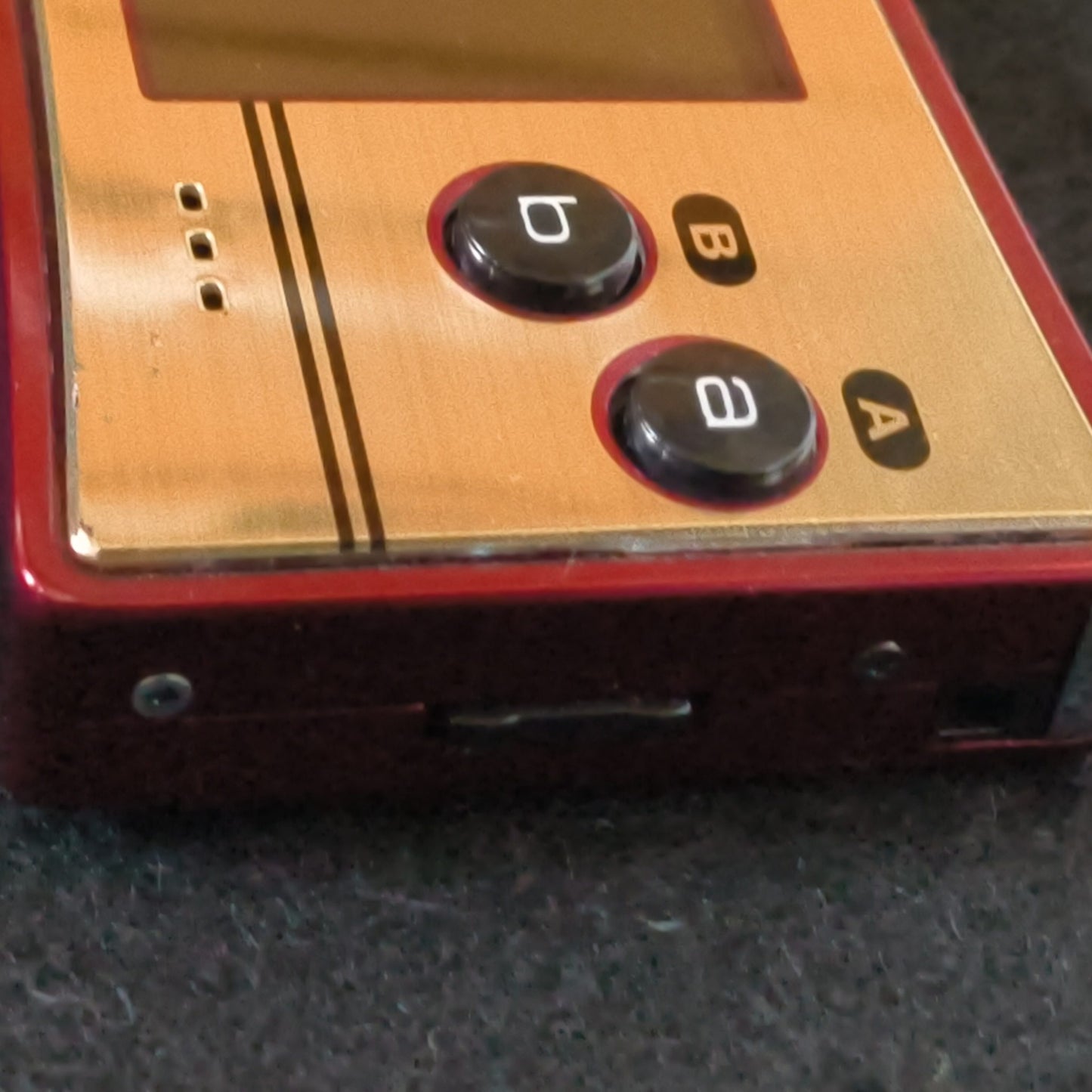 Nintendo Gameboy Micro Famicom 20th Anniversary Editon console OXY-001, Japan