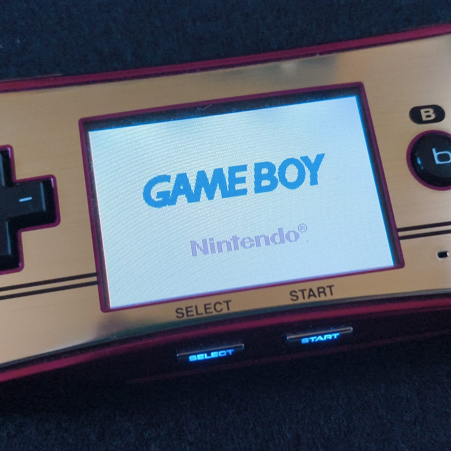 Nintendo Gameboy Micro Famicom 20th Anniversary Editon console OXY-001, Japan