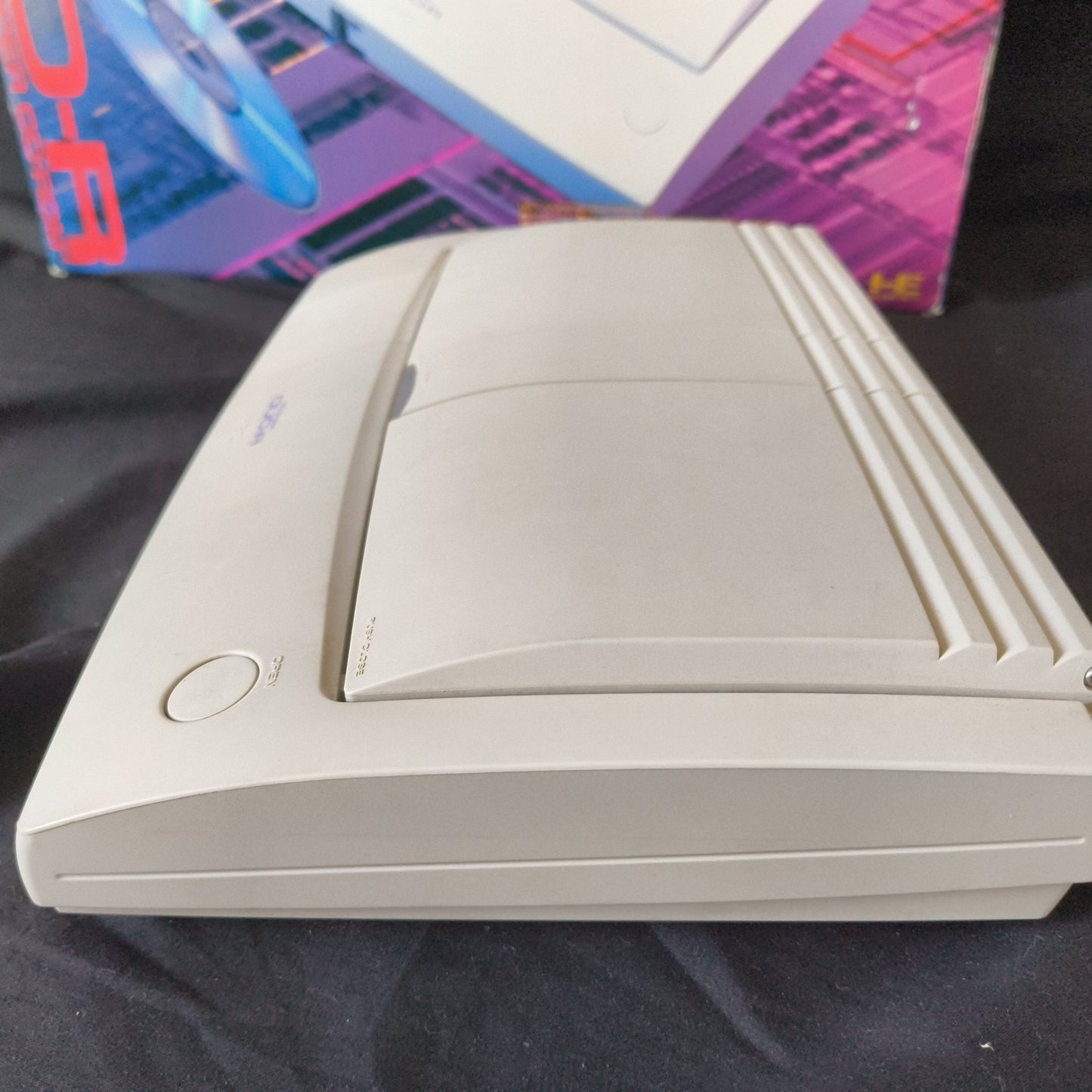 NEC PC Engine DUO-R Console (TurboDUO PI-TG10), w/Pad, AV cable, Box, Working