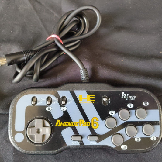 Used, NEC Avenue Pad 6 NAPD-1002 for PC-Engine turbografx16/ working, Japan