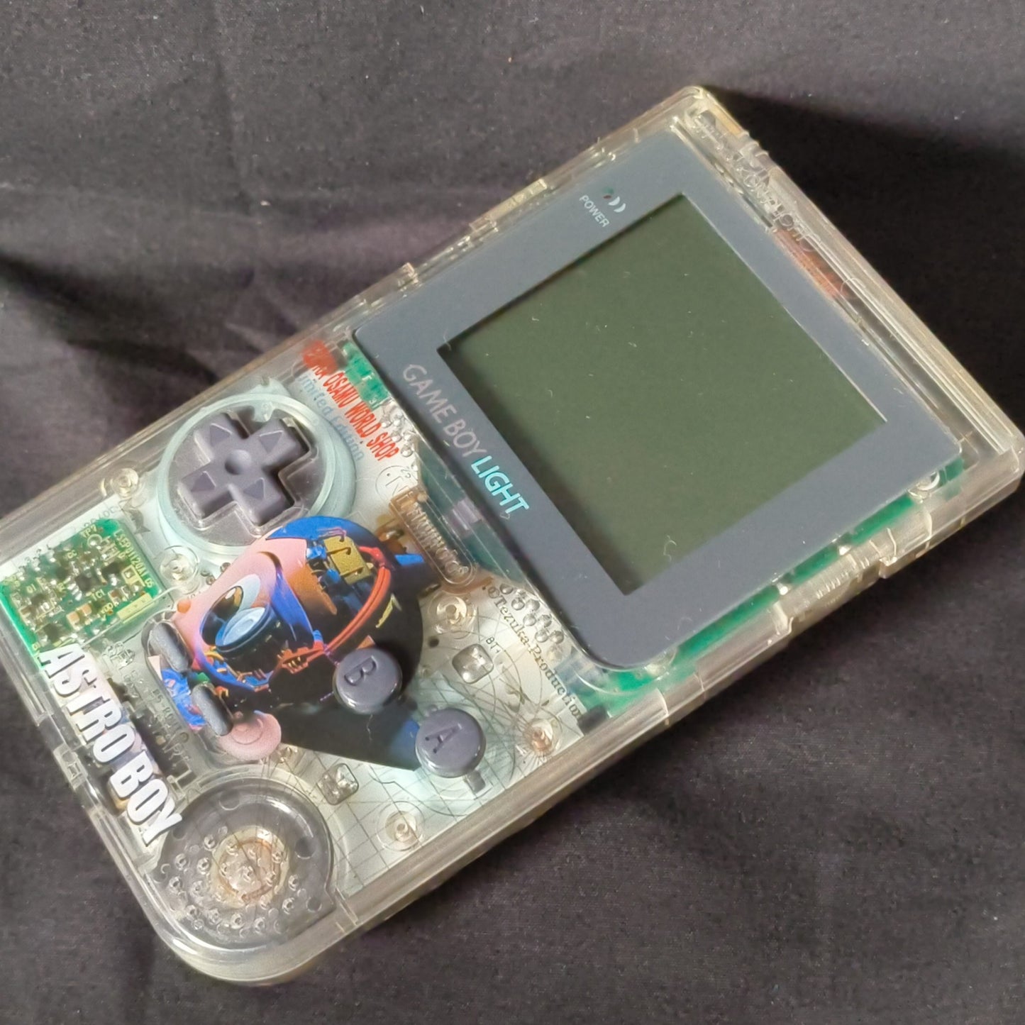 Nintendo Gameboy Light Limited ASTRO BOY Clear Edition console, Working, Japan