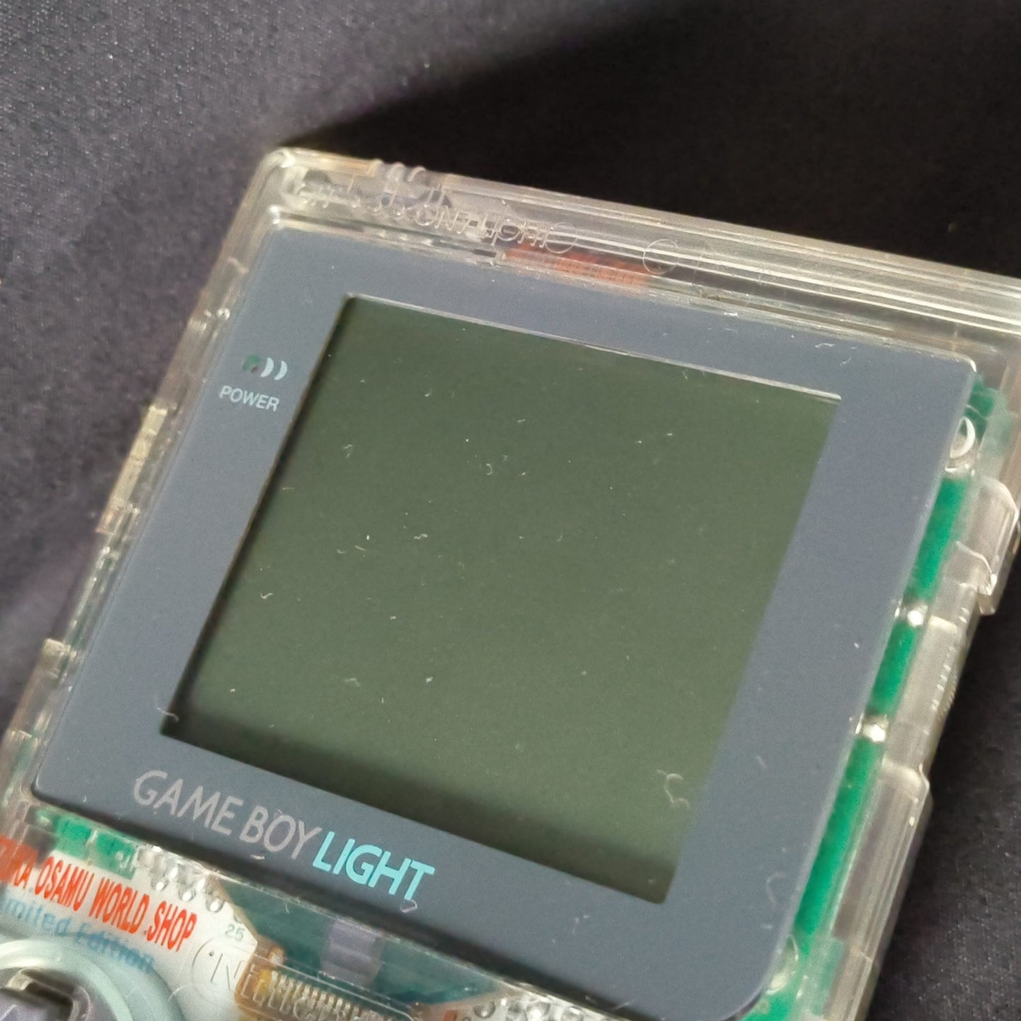 Nintendo Gameboy Light Limited ASTRO BOY Clear Edition console, Working, Japan