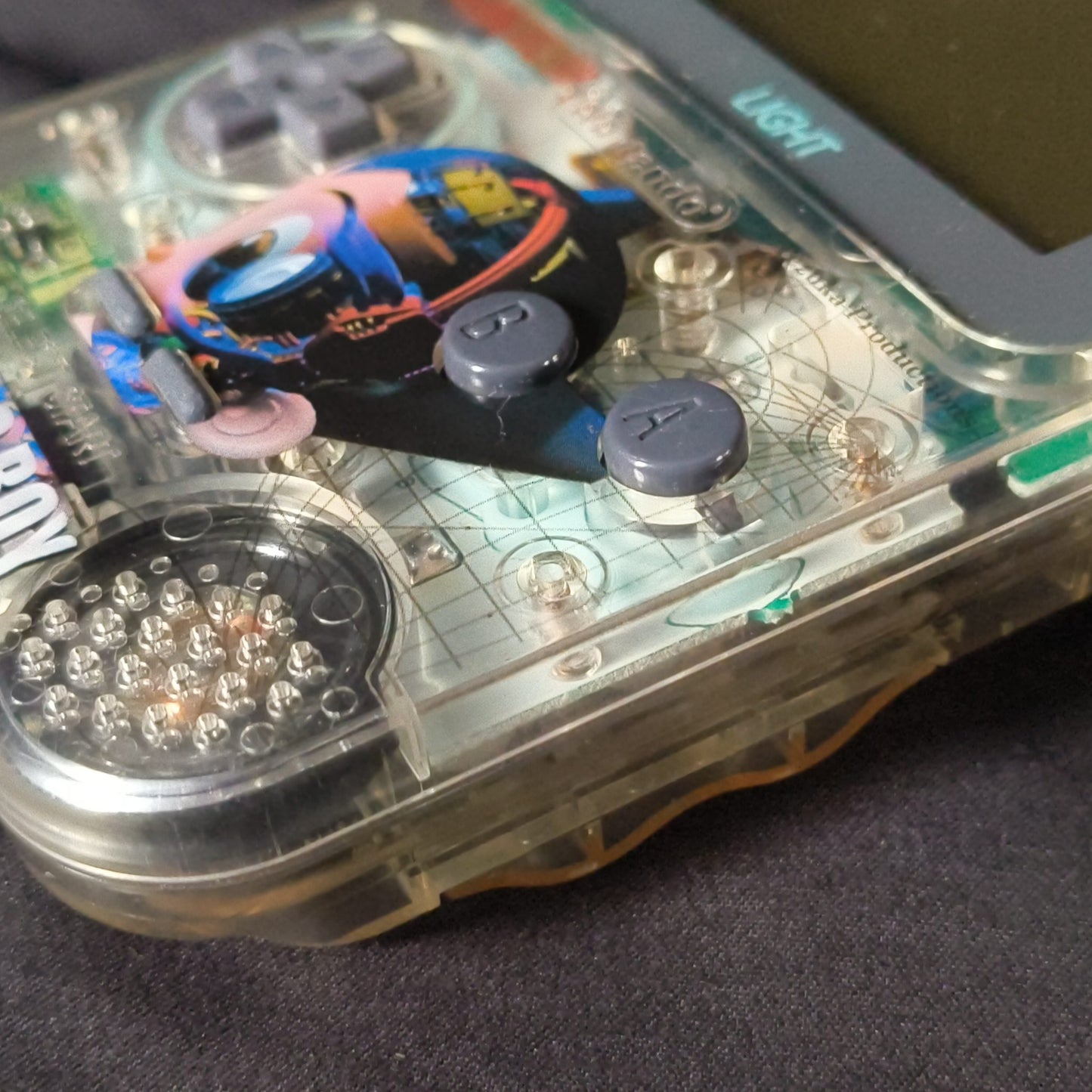 Nintendo Gameboy Light Limited ASTRO BOY Clear Edition console, Working, Japan