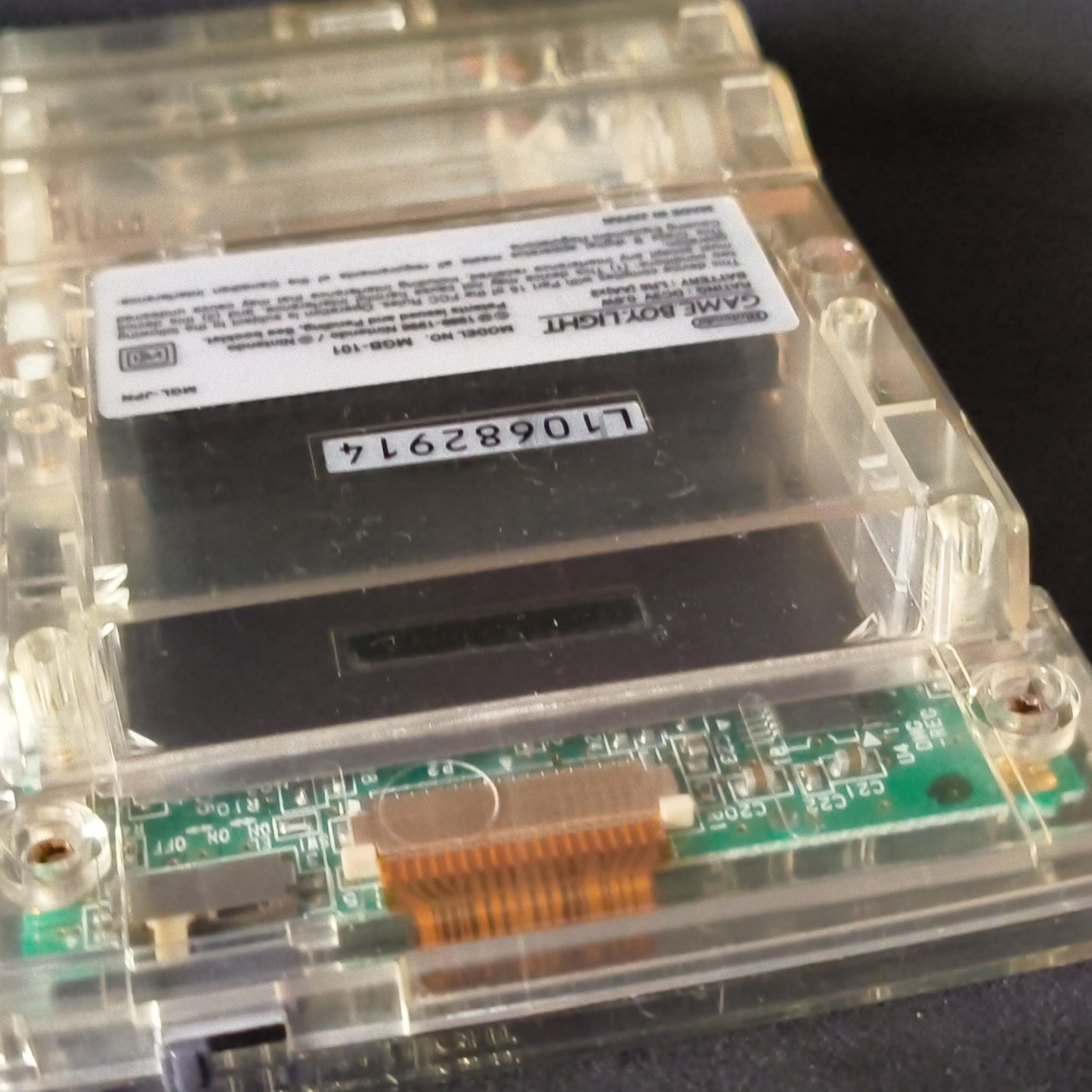 Nintendo Gameboy Light Limited ASTRO BOY Clear Edition console, Working, Japan