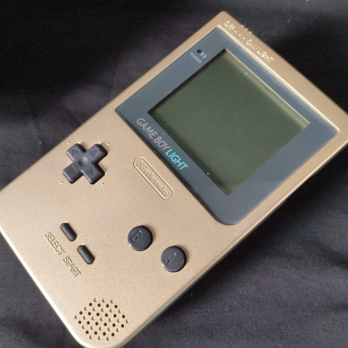 Nintendo Game boy Light Gold color console MGB-101,Manual, and box set, Japan