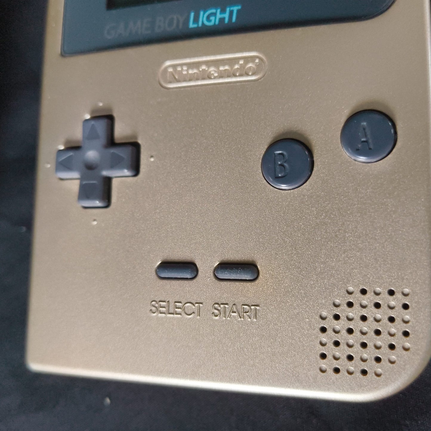 Nintendo Game boy Light Gold color console MGB-101,Manual, and box set, Japan