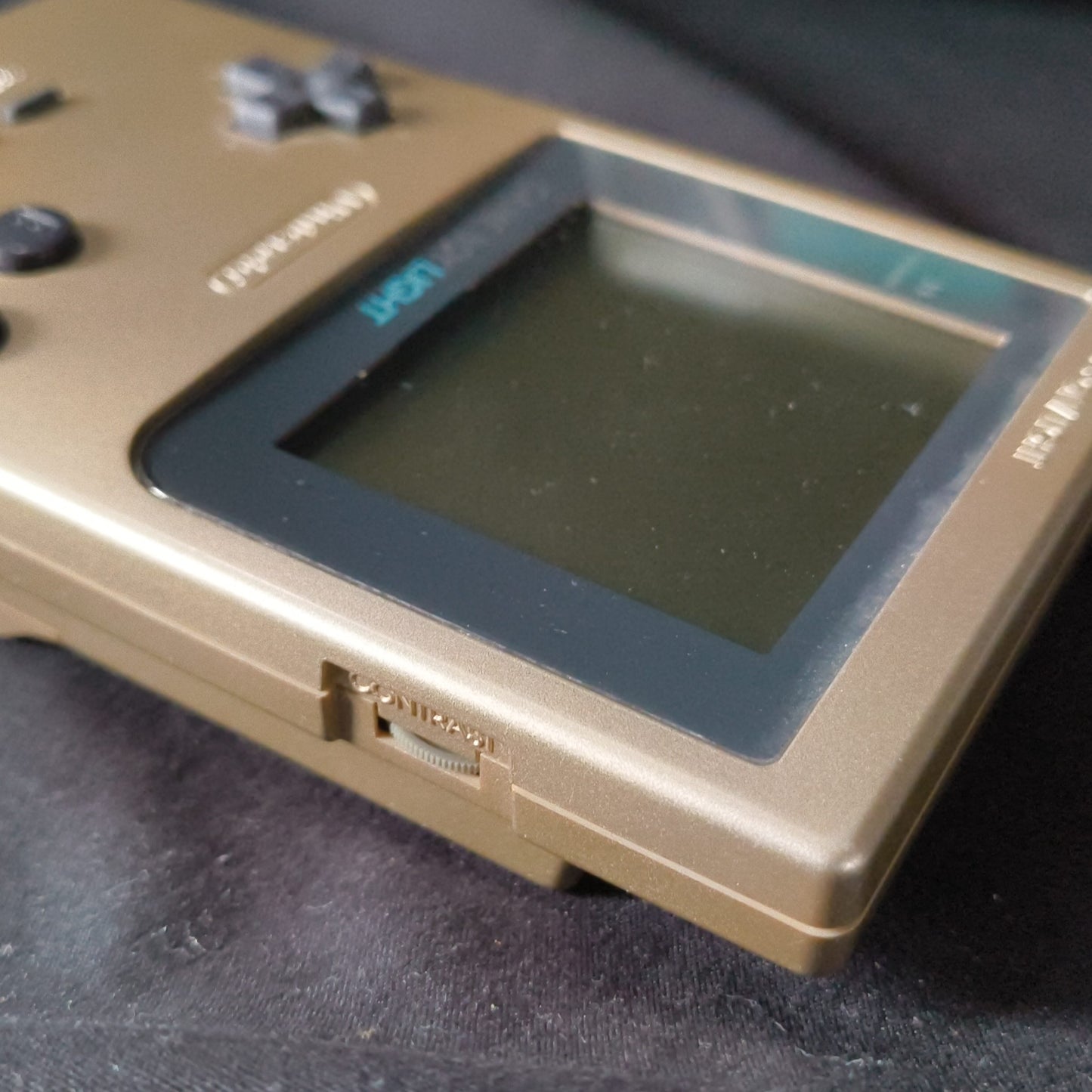 Nintendo Game boy Light Gold color console MGB-101,Manual, and box set, Japan