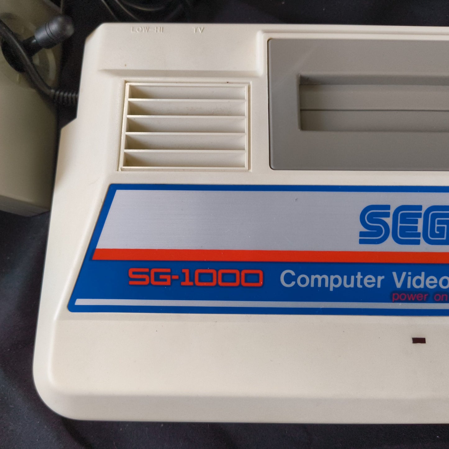 SEGA SG-1000 SG1000 CONSOLE system, PSU and Pad in the Box set Working, Japan