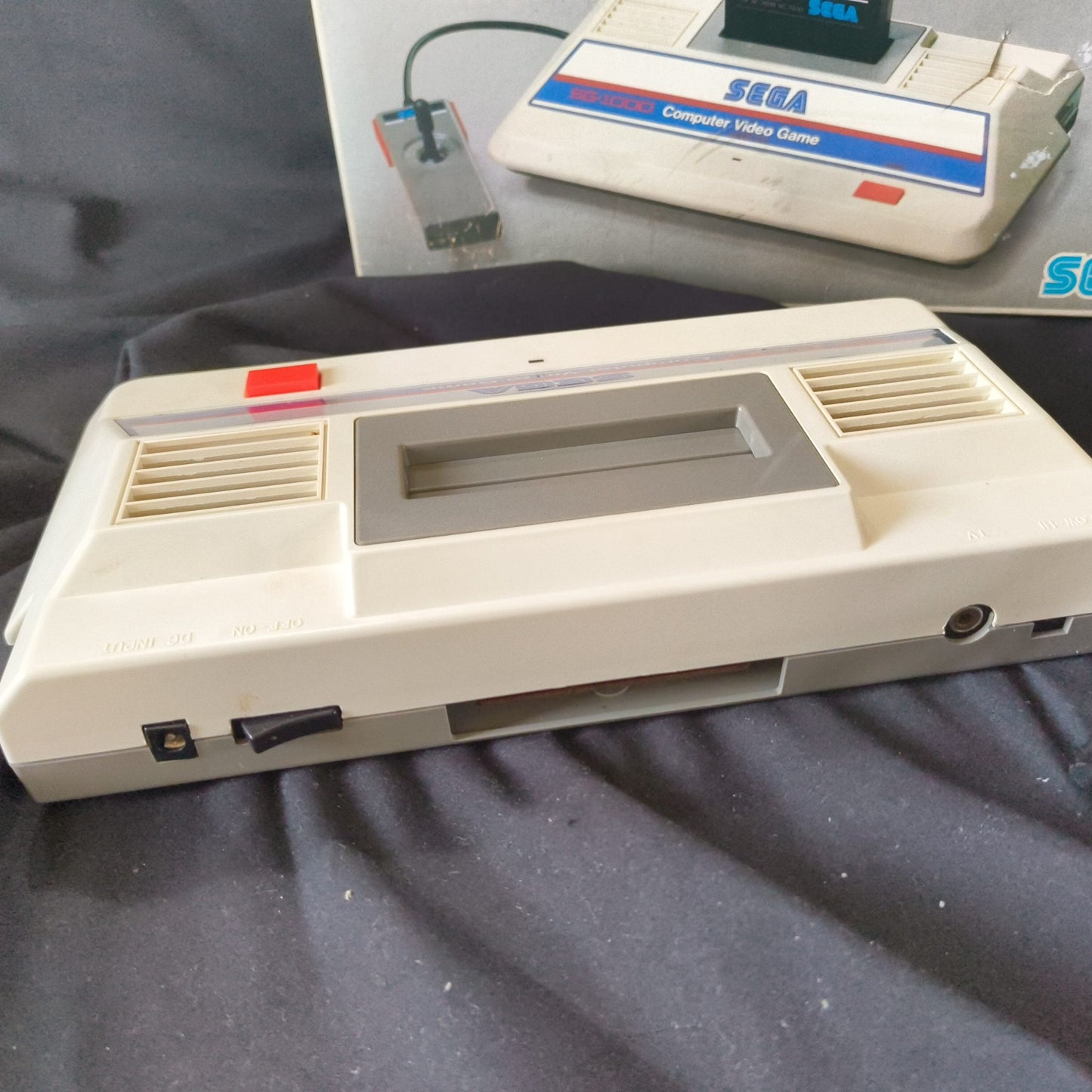 SEGA SG-1000 SG1000 CONSOLE system, PSU and Pad in the Box set Working, Japan