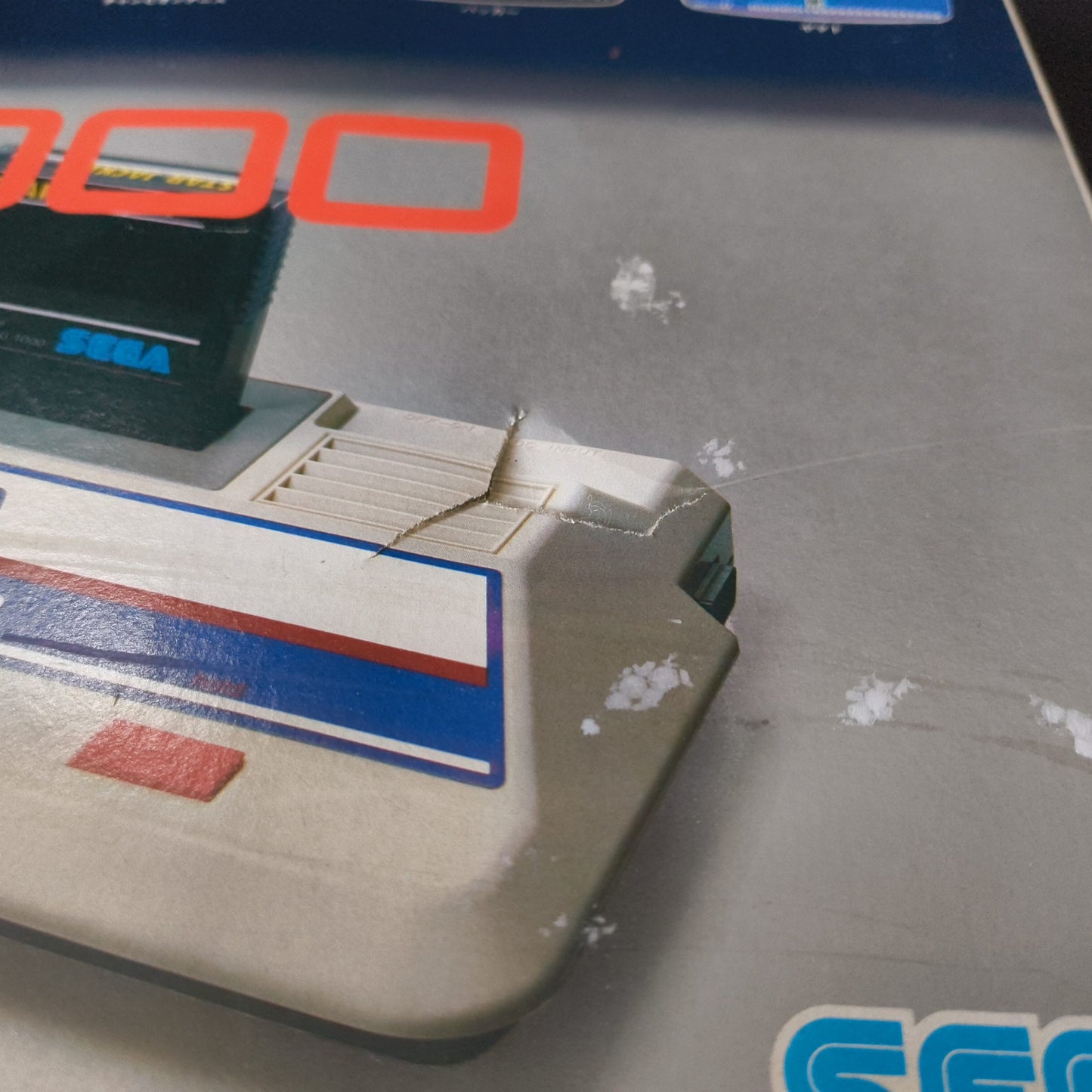 SEGA SG-1000 SG1000 CONSOLE system, PSU and Pad in the Box set Working, Japan