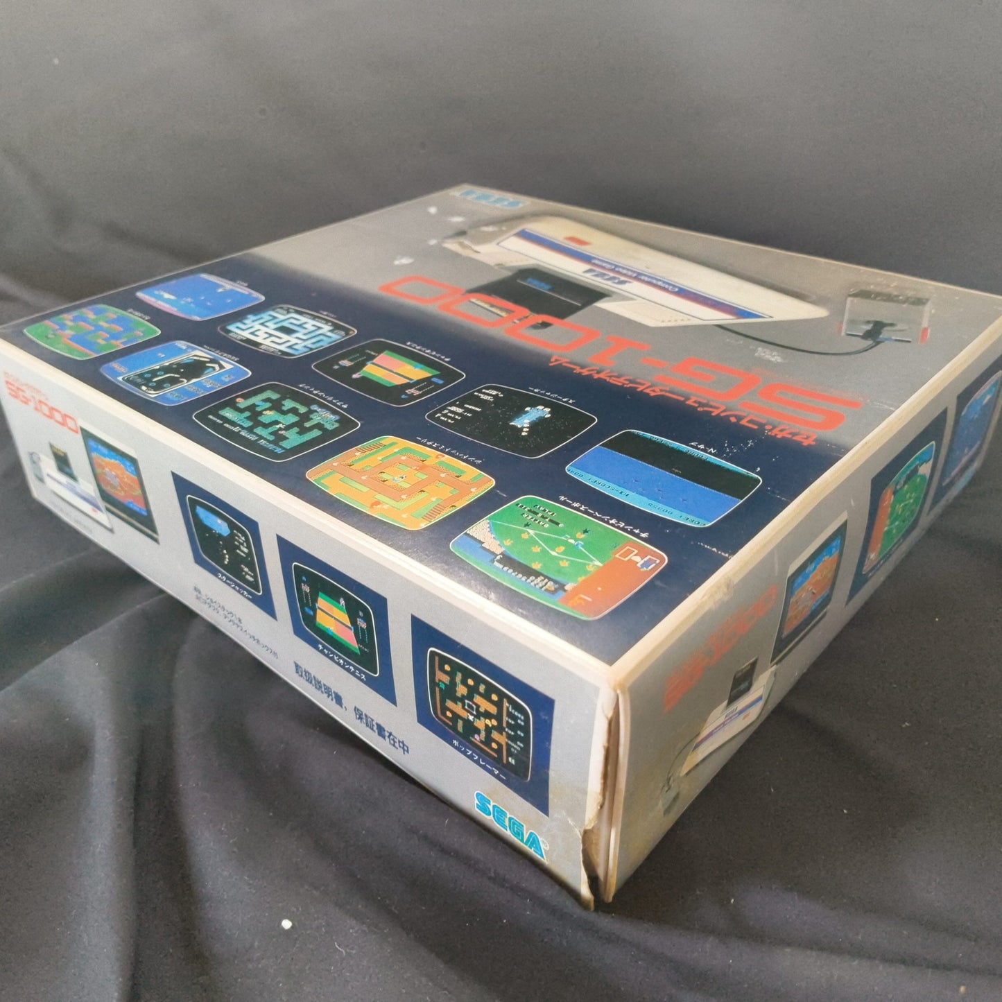 SEGA SG-1000 SG1000 CONSOLE system, PSU and Pad in the Box set Working, Japan