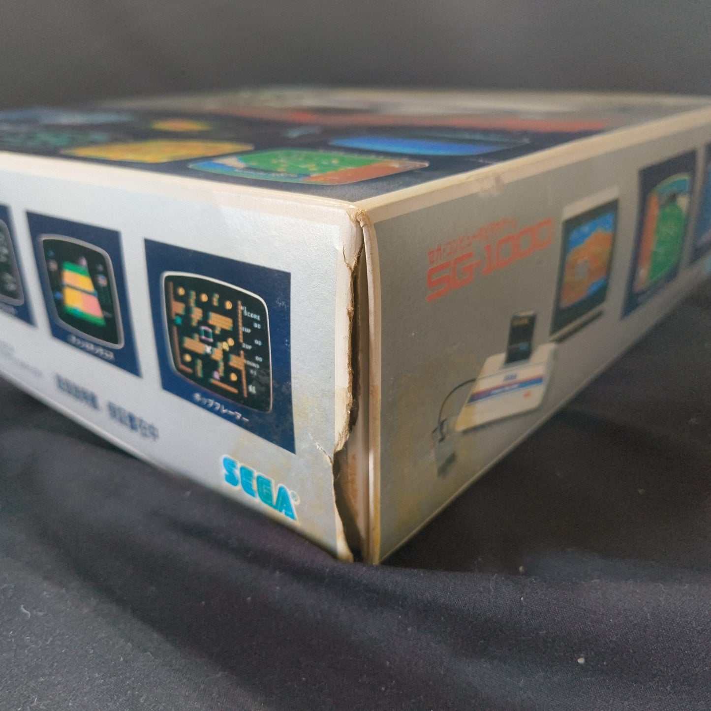 SEGA SG-1000 SG1000 CONSOLE system, PSU and Pad in the Box set Working, Japan