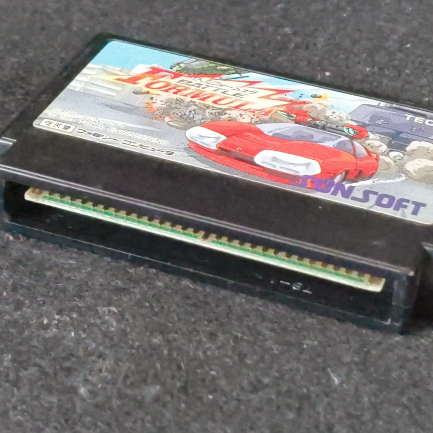 BATTLE FORMULA Authentic Original Nintendo Famicom NES/  Cartridge only, Working