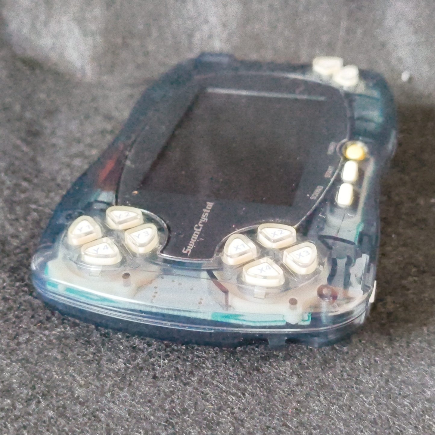 Bandai Wonder Swan Crystal Clear Black BANDAI Console, Manual, Box set, Japan