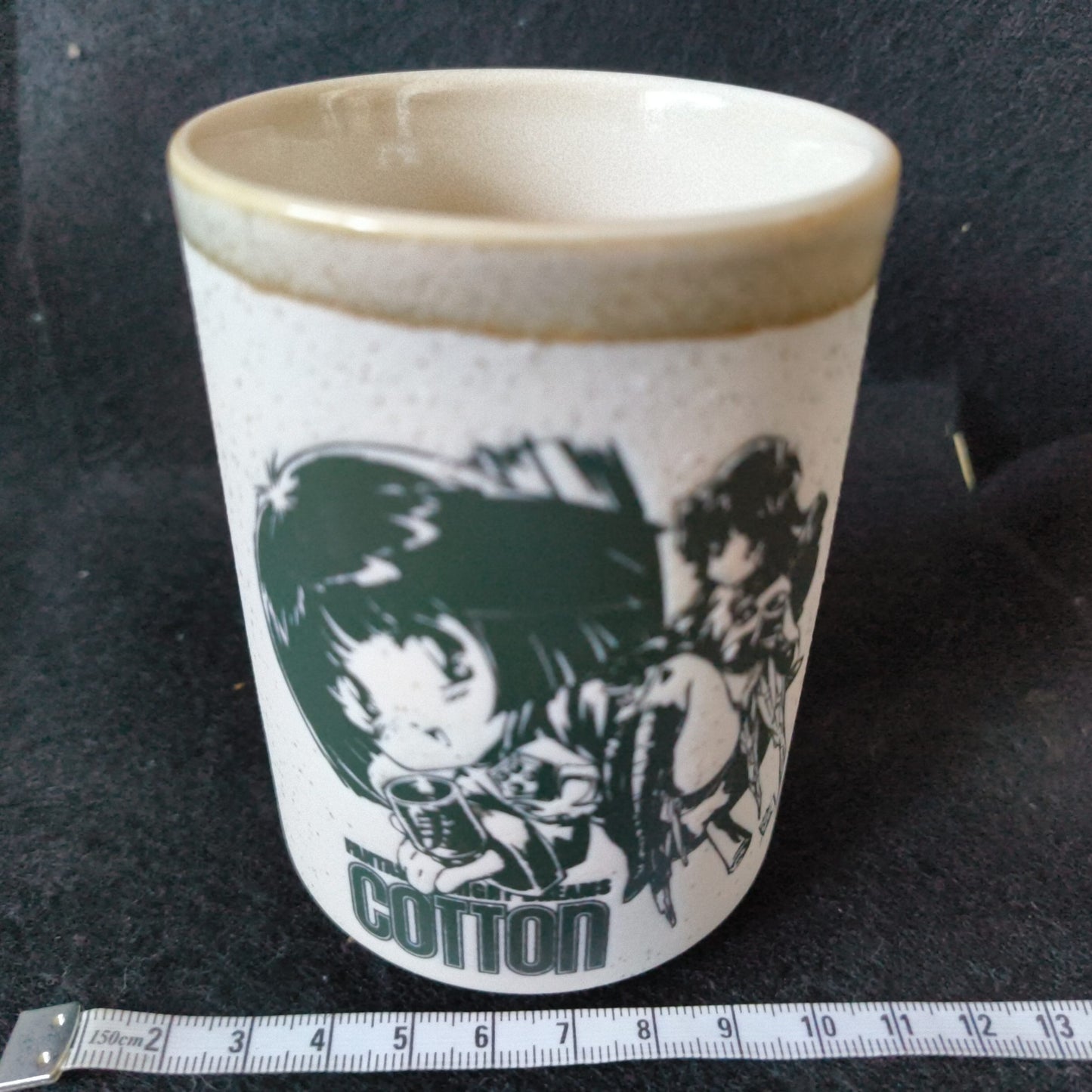 Cotton (1991) Arcade Game Japan Exclusive Yunomi Tea Cup SUCCESS Non-Sell Item