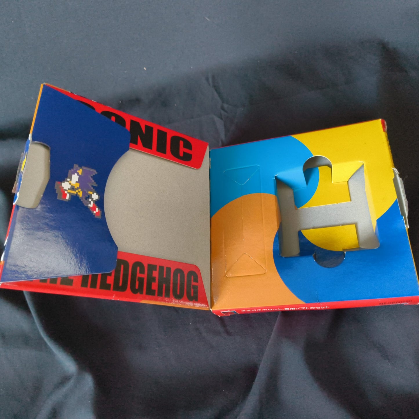 Sonic the Hedgehog Pocket Adventure NEOGEO Pocket NGP CBoxed set, Working, Japan