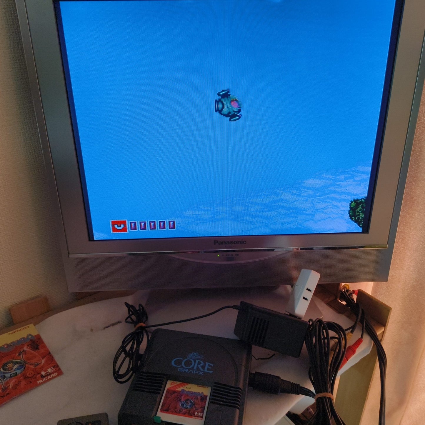 BARUNBA NEC PC Engine TurboGrafx-16 PCE game and Maunal, Working Japan-h1219-