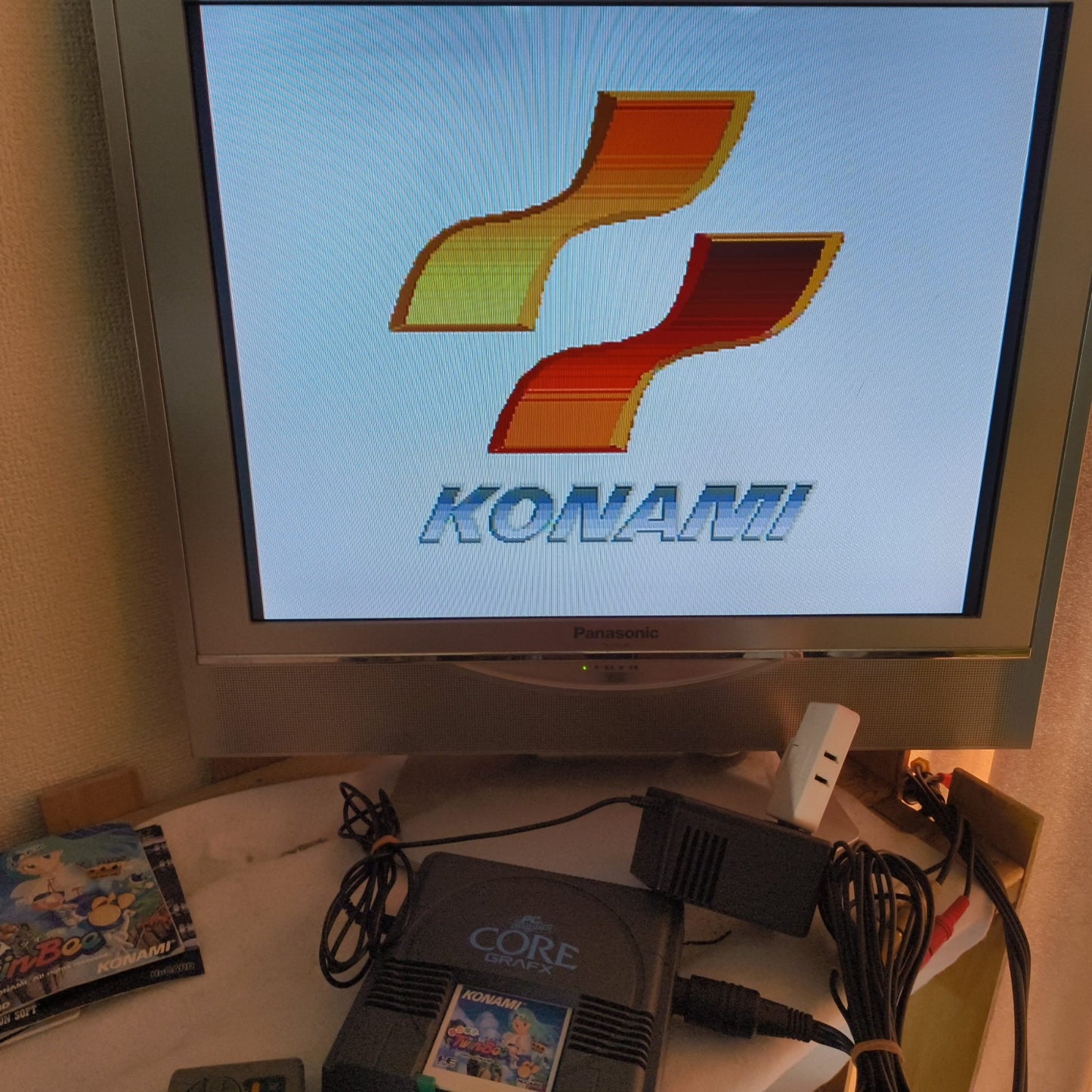 Detana TwinBee NEC PC Engine TurboGrafx-16 PCE game with Manual, Working, Japan