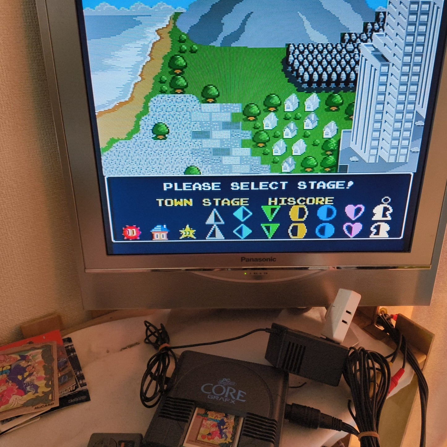 SPIN PAIR NEC PC Engine TurboGrafx-16 PCE game with Manual, Working, Japan