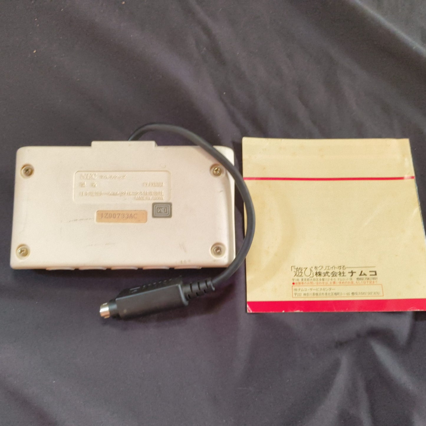 NEC PC Engine Coregrafx Console PI-TG3 TurboGrafx16, w/Pad, Game, Working, Japan