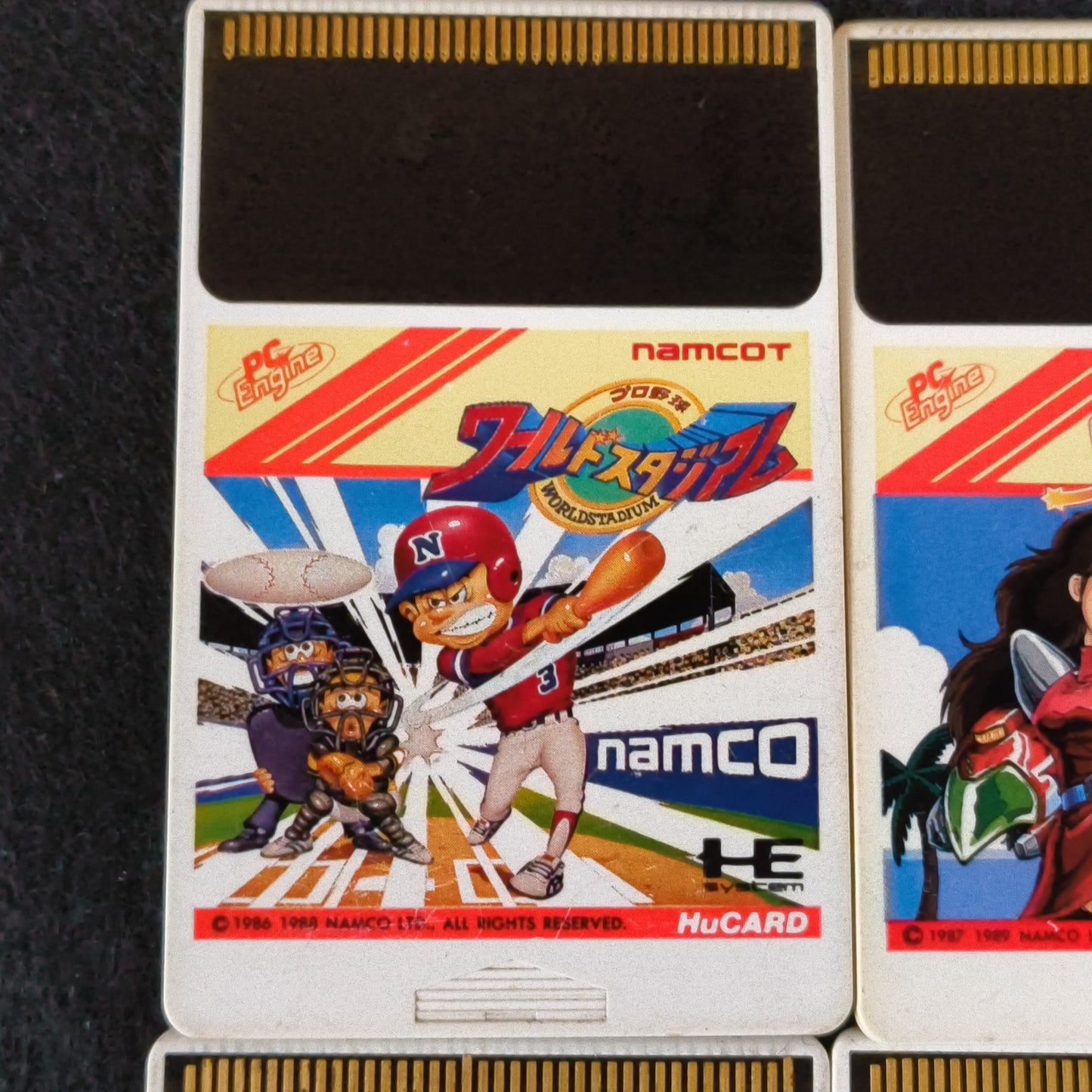 Whole sale Lots of PC Engine Hu-card Games 8-PCS set, not tested, AS-IS -h1227-1