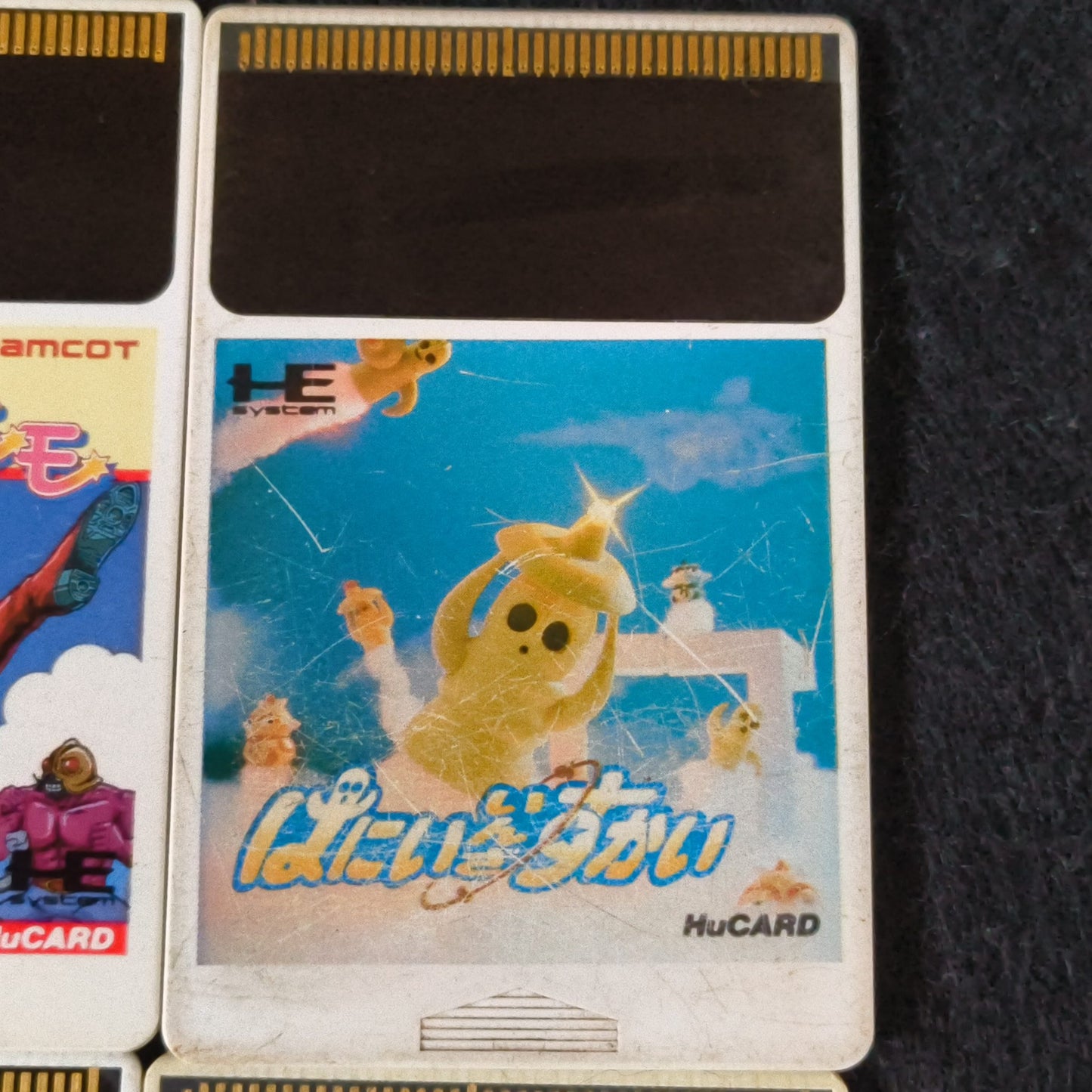 Whole sale Lots of PC Engine Hu-card Games 8-PCS set, not tested, AS-IS -h1227-1