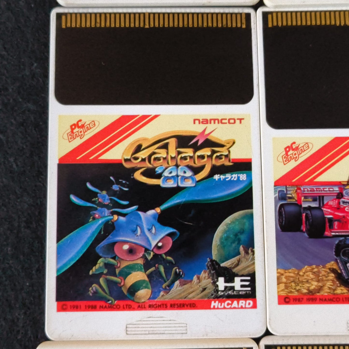 Whole sale Lots of PC Engine Hu-card Games 8-PCS set, not tested, AS-IS -h1227-1