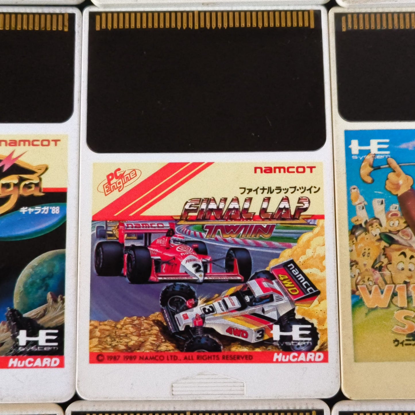 Whole sale Lots of PC Engine Hu-card Games 8-PCS set, not tested, AS-IS -h1227-1
