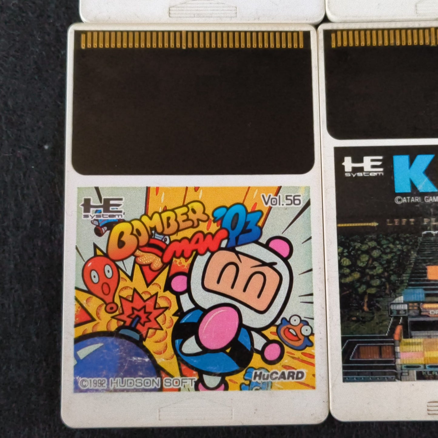 Whole sale Lots of PC Engine Hu-card Games 8-PCS set, not tested, AS-IS -h1227-1