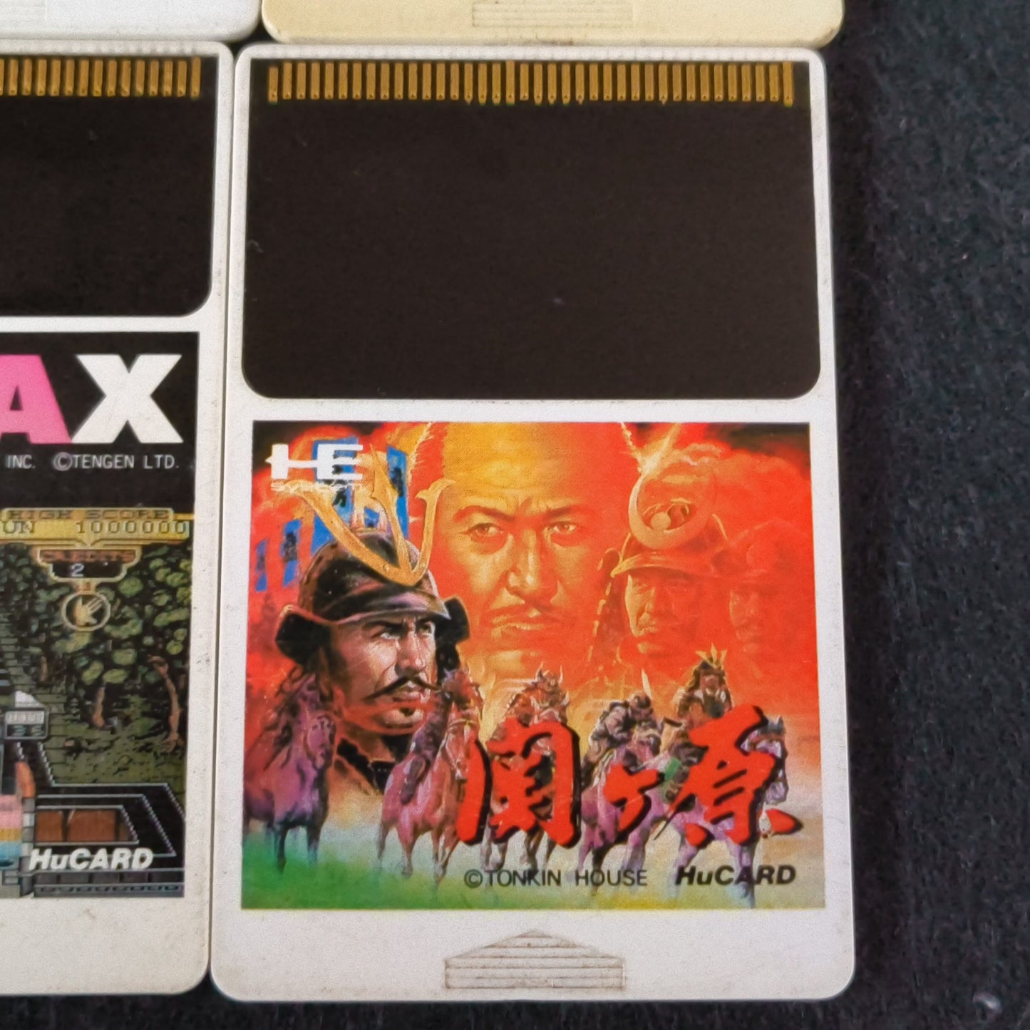 Whole sale Lots of PC Engine Hu-card Games 8-PCS set, not tested, AS-IS -h1227-1