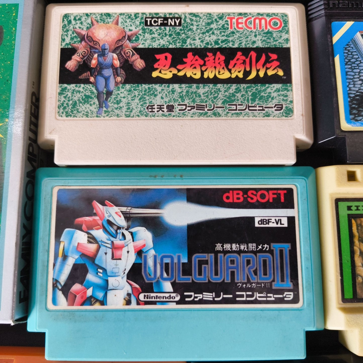 Wholesale lots of 19 Nintendo Famicom FC NES Game Cartridges set, Japan, AS-IS