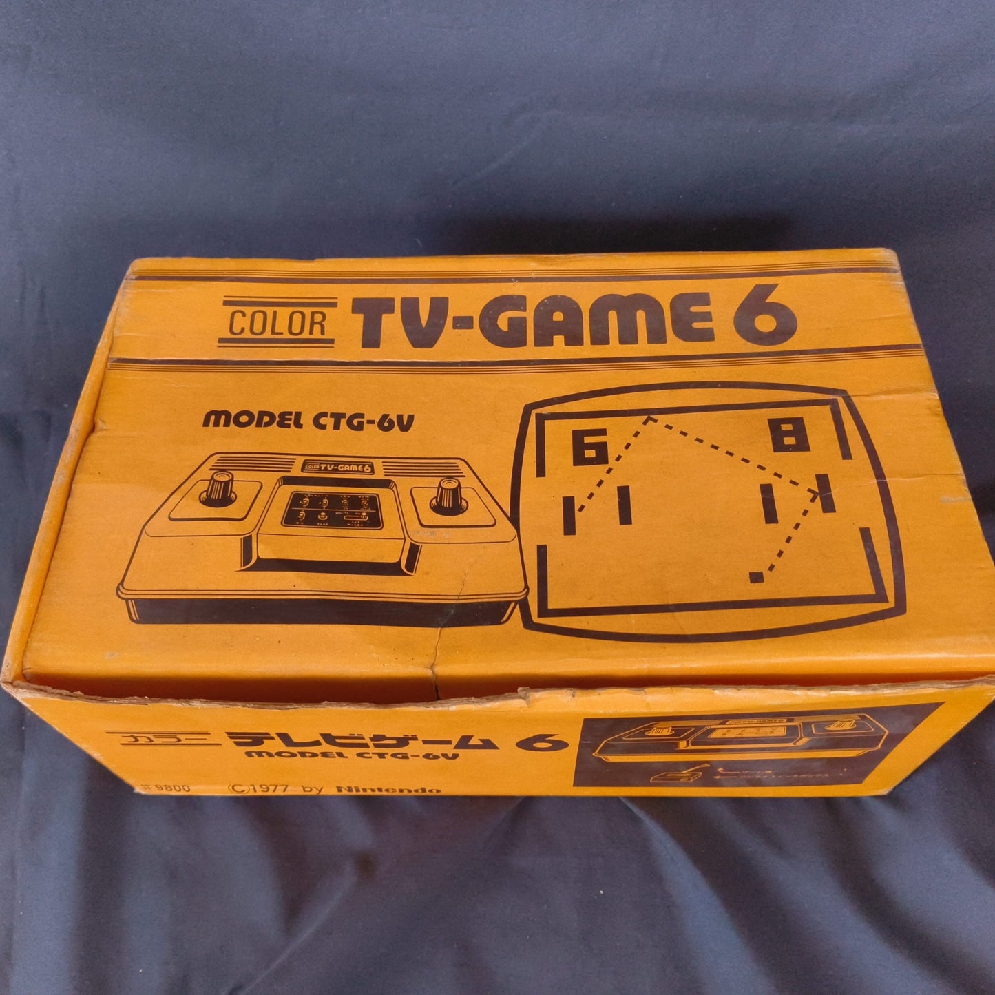 Used, Nintendo TV GAME 6 (CTG-6V) Console, Manual and Box set, working, Japan