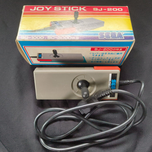 Joy Stick SJ-200 For SEGA SG-1000, SC-3000 controller w/ Box, Japan, Working