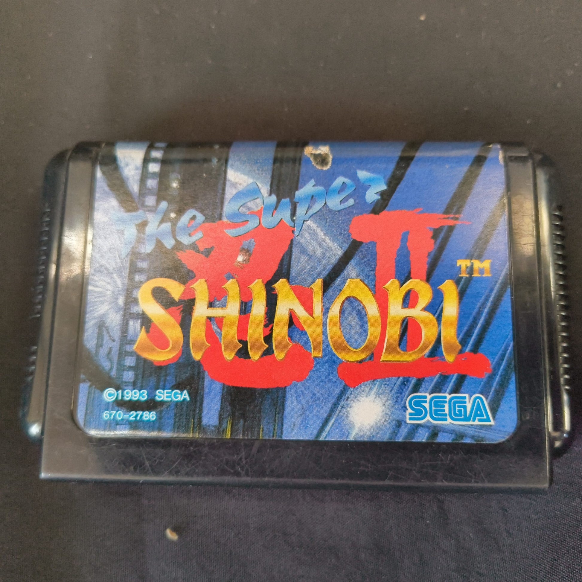 The Super Shinobi 2 II SEGA MEGADRIVE Game w/Manual, Box set, Working, Japan - Hakushin Retro Game shop